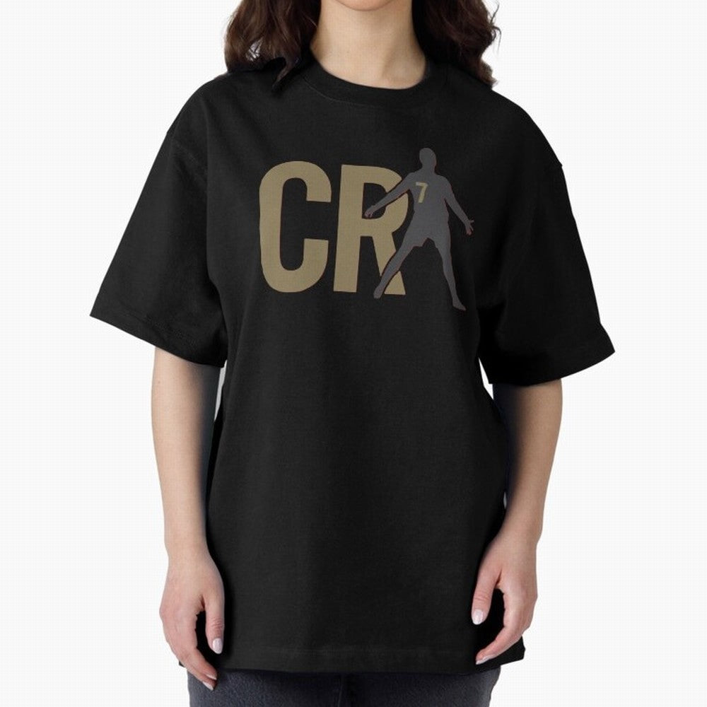 cr7 cristiano ronaldo Oversized T-Shirt Celebrate Football Heritage in Global Football Passion for FIFA World Cup 2026 USA Canada Mexico, with Cristiano Ronaldo, Haaland and CR7, Spain, Worldwide Fan Energy, Dramatic Goals, Stadium Lights and