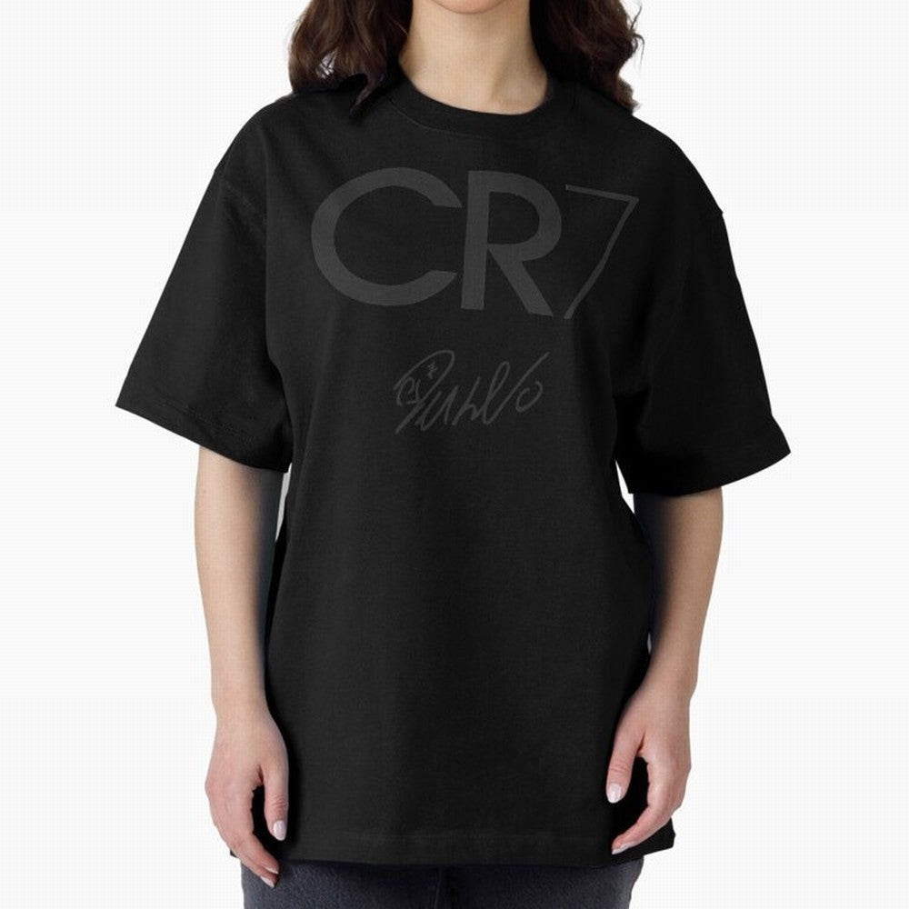 Cristiano Ronaldo CR7 Signature Oversized T-Shirt Support the Legends of FIFA World Cup 2026 Spirit, Driven by Brazil, Portugal and Argentina, Cristiano Ronaldo, Stadium Memories, Football Loyalty, International Chants and Championship Tradition;