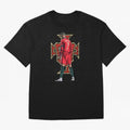 Cristiano Ronaldo Portugal Logo Oversized T-Shirt Mark FIFA World Cup 2026 Group Stage Inspired by Cristiano Ronaldo, Spain Energy, Soccer Culture, Superstar Moments, National Team Dreams and Competitive Fire; Ideal for Passionate Fans Who Love