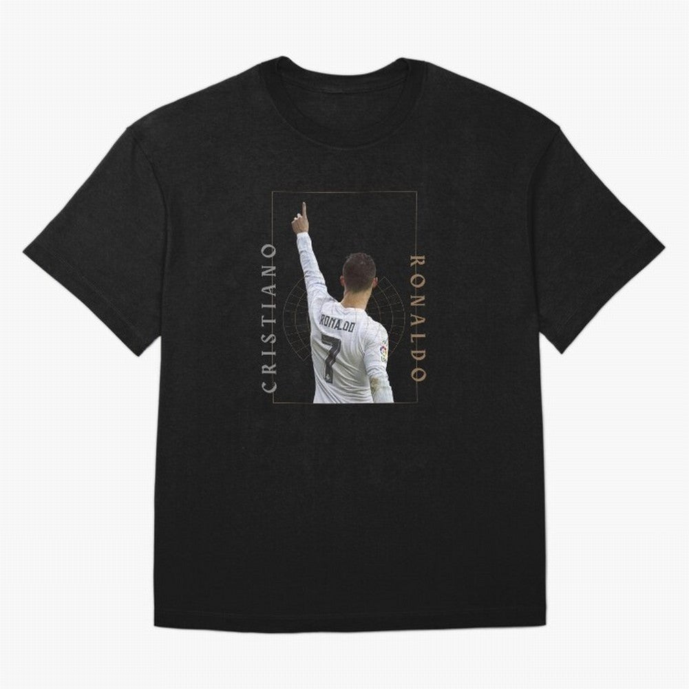 Cristiano Ronaldo CR7 Best Seller Oversized T-Shirt Keep the Legacy of FIFA World Cup 2026 Group Stage Driven by Messi, CR7 and Mbappe, Brazil Energy, Champion Mindset, Group Stage Buzz, Knockout Tension and Passionate Fan Culture; Ideal for