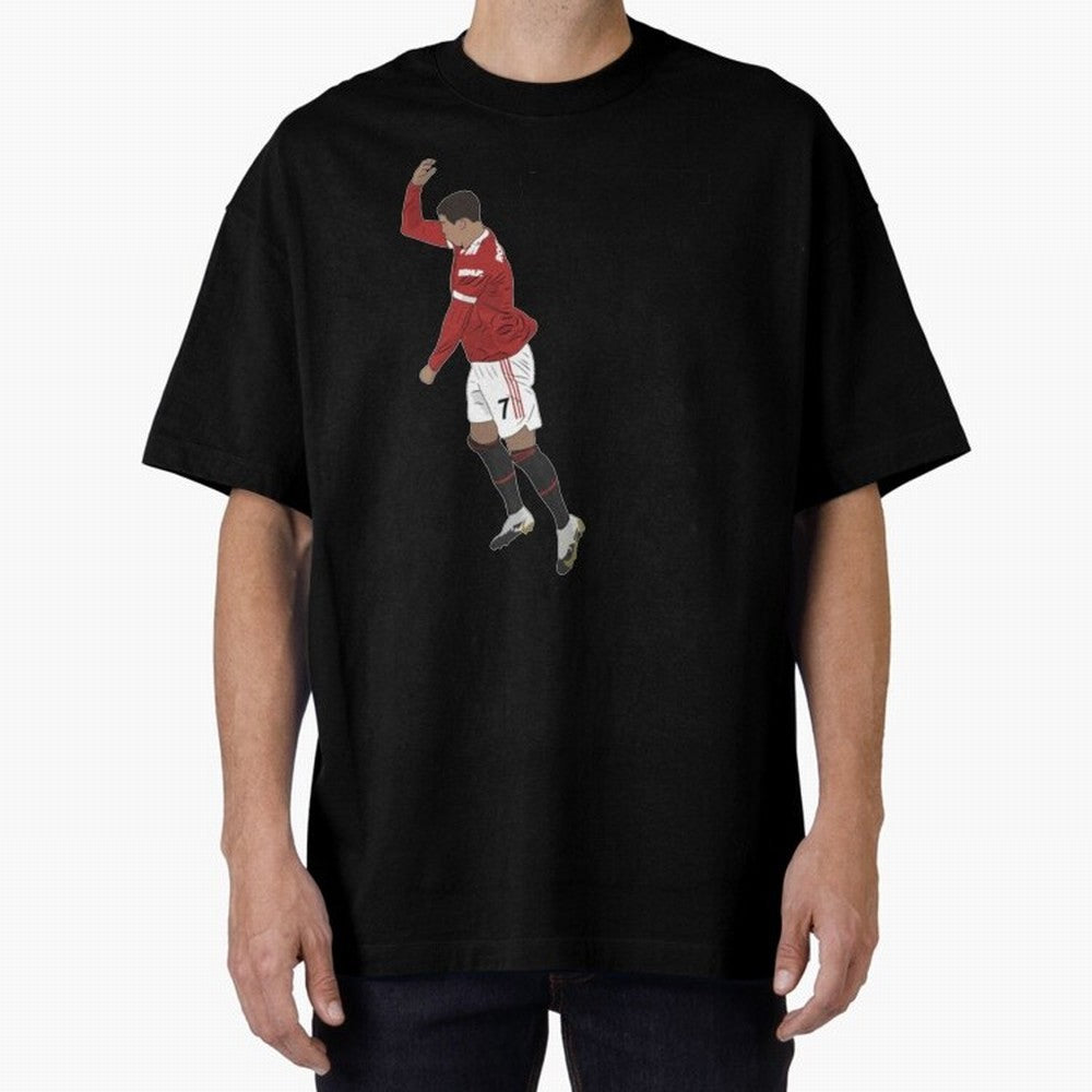 cristiano ronaldo siuuu Oversized T-Shirt Keep Football History Alive during the FIFA World Cup 2026 Journey through Cristiano Ronaldo Highlights, Portugal, Spain and Germany Pride, Retro Football Energy, Iconic Rivalries, Trophy Chase Drama and