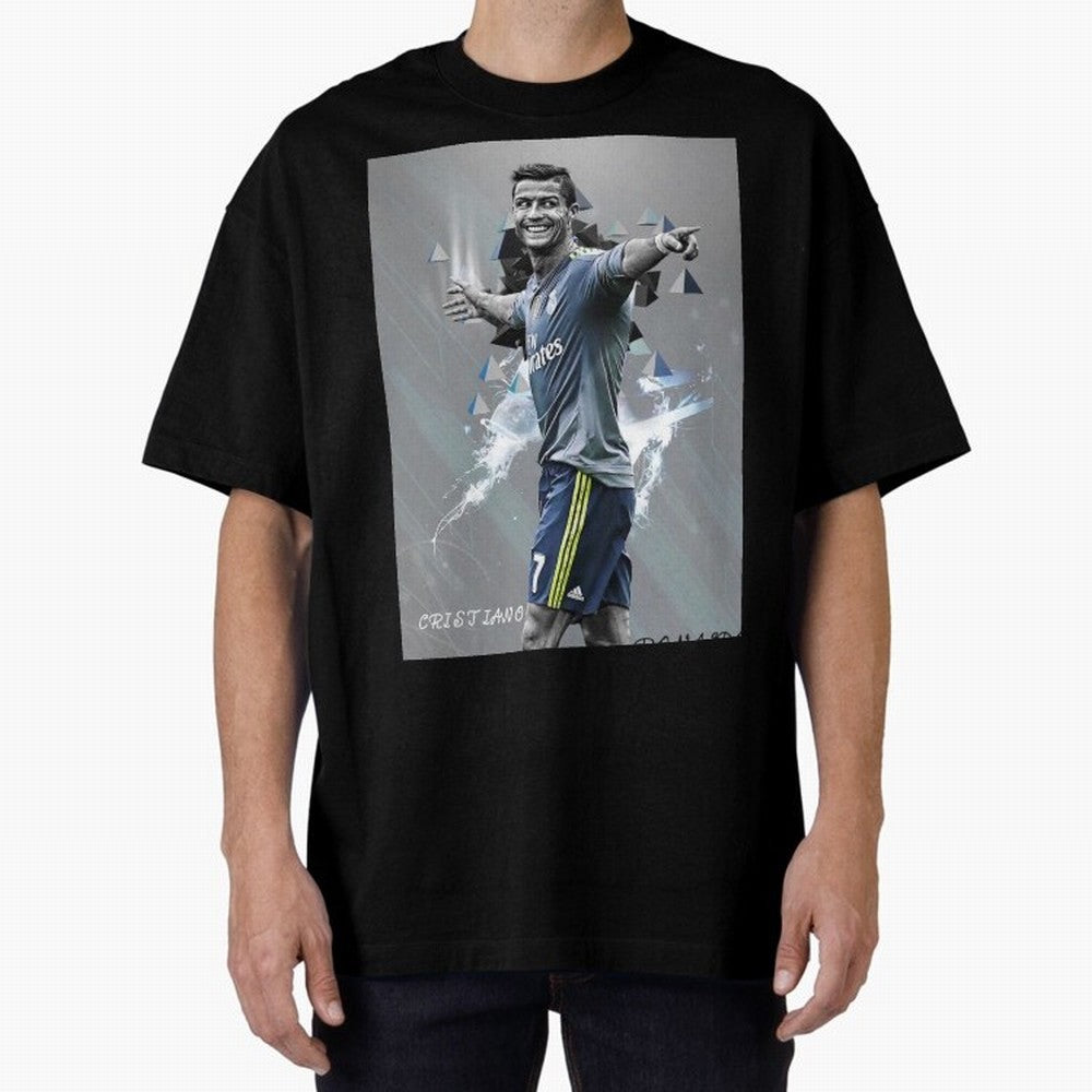 cristiano ronaldo Oversized T-Shirt Back Your Heroes with the FIFA World Cup 2026 Group Stage Journey through Cristiano Ronaldo Highlights, France and Portugal Pride, Fan Favorite Moments, National Team Passion, Big Match Drama and Soccer History;
