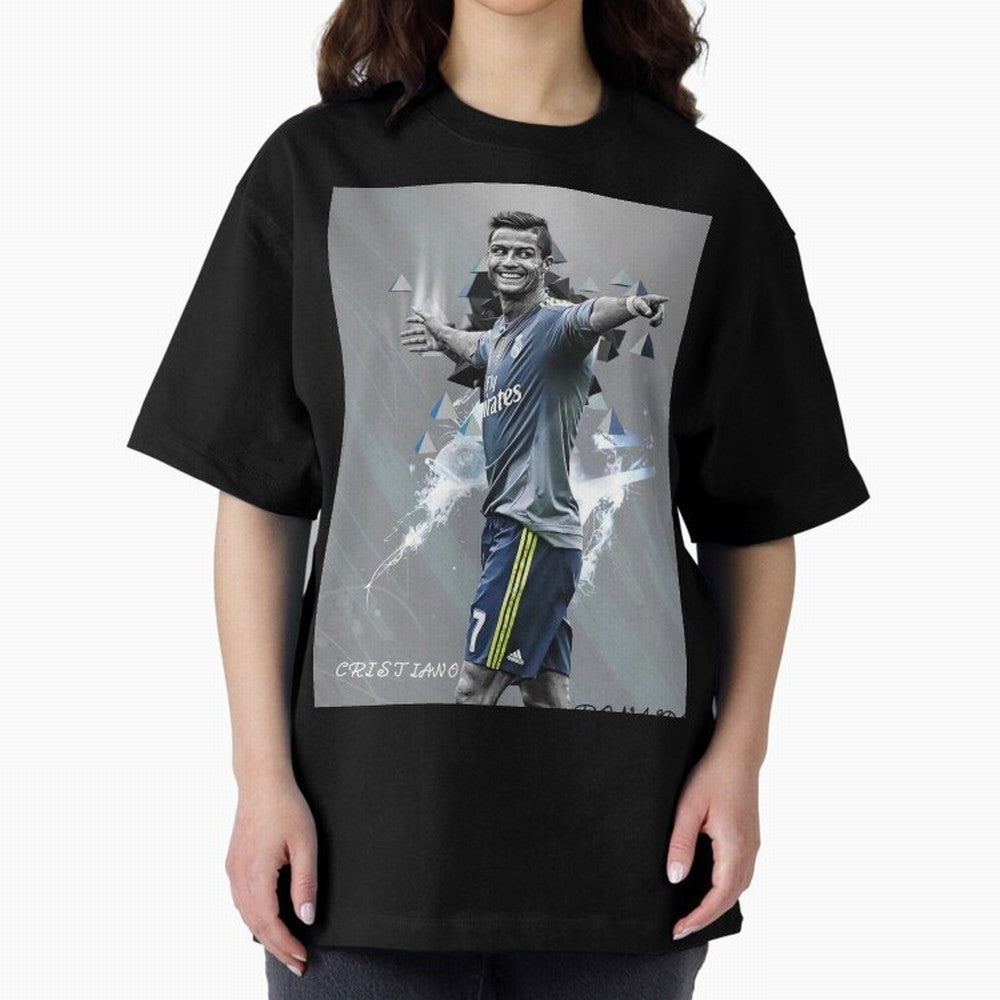 cristiano ronaldo Oversized T-Shirt Back Your Heroes with the FIFA World Cup 2026 Group Stage Journey through Cristiano Ronaldo Highlights, France and Portugal Pride, Fan Favorite Moments, National Team Passion, Big Match Drama and Soccer History;