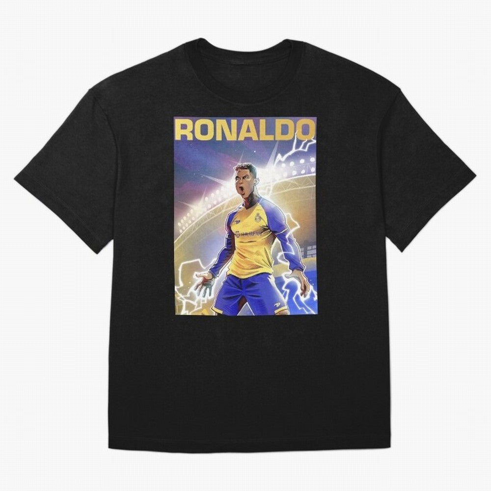 Ronaldo Al-Nassr Football Club - Oversized T-Shirt Bring a Champion Mindset to the FIFA World Cup 2026 Group Stage Journey through CR7 Highlights, Brazil Pride, Soccer Culture, Superstar Moments, National Team Dreams and Competitive Fire; Great for