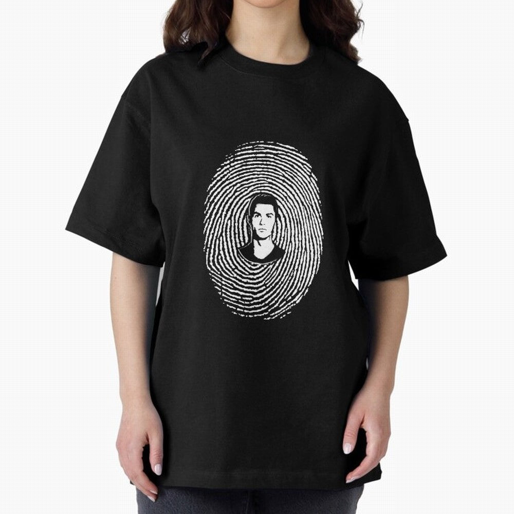 Cristiano Ronaldo fingerprint Oversized T-Shirt Support the Legends of FIFA World Cup 2026 with CR7, Portugal Energy, Supporter Pride, Iconic Celebrations, Legendary Names and Global Match Day Energy; Made for Collectors Who Enjoy Iconic Players,