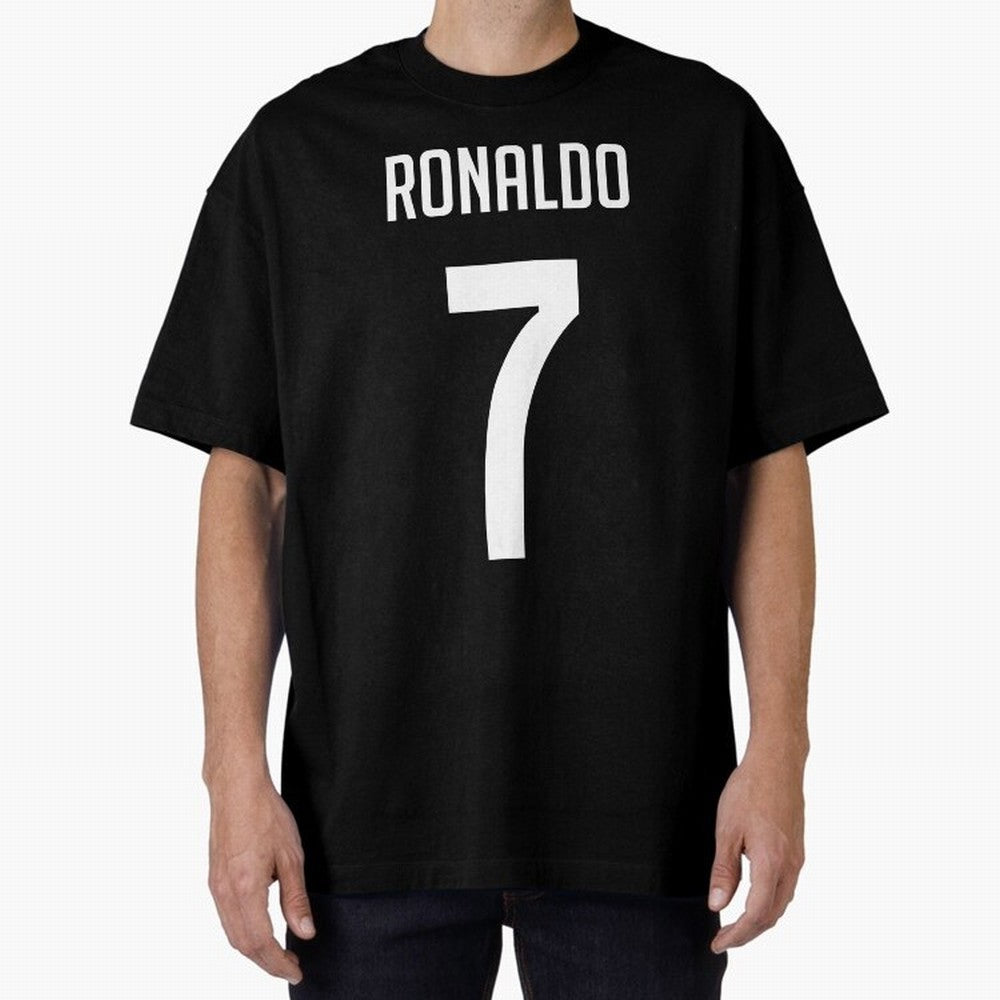 Ronaldo Oversized T-Shirt Show Up for the Glory of FIFA World Cup 2026 USA Canada Mexico for Fans of Messi and England, France and Netherlands, Bringing Global Supporter Spirit, Legendary Goals, National Colors and Tournament Celebration; Great for