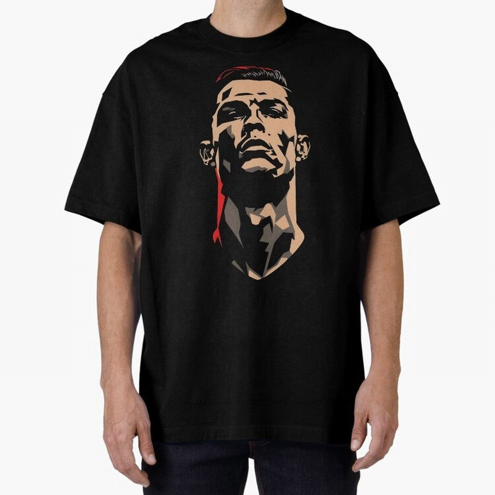Cristiano Ronaldo CR7 Oversized T-Shirt Back the Journey through FIFA World Cup 2026 for Fans of Messi, CR7 and Mbappe and Germany, Bringing Game Day Rituals, Football Legends, Country Pride and the Road to the Final; Created for Match Day Parties,