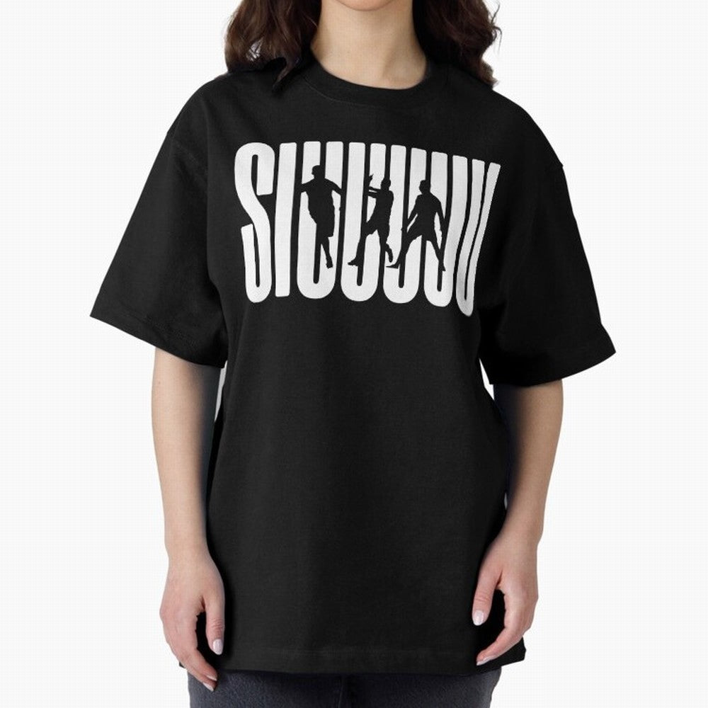 Siuuu Cristiano ronaldo CR7 funny Oversized T-Shirt Turn Every Weekend Toward FIFA World Cup 2026 Group Stage with Mbappe and Neymar, Brazil Energy, Stadium Memories, Football Loyalty, International Chants and Championship Tradition; Ideal for Fans