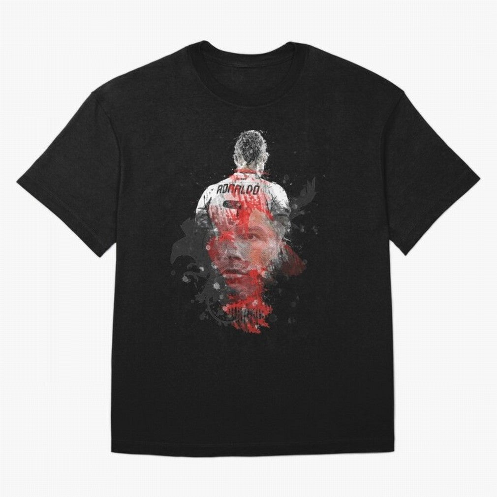 Cristiano Ronaldo Cristiano Ronaldo Oversized T-Shirt Step into FIFA World Cup 2026 USA Canada Mexico Driven by CR7 and Messi, Argentina and Brazil Energy, Worldwide Fan Energy, Dramatic Goals, Stadium Lights and Championship Celebrations; Perfect