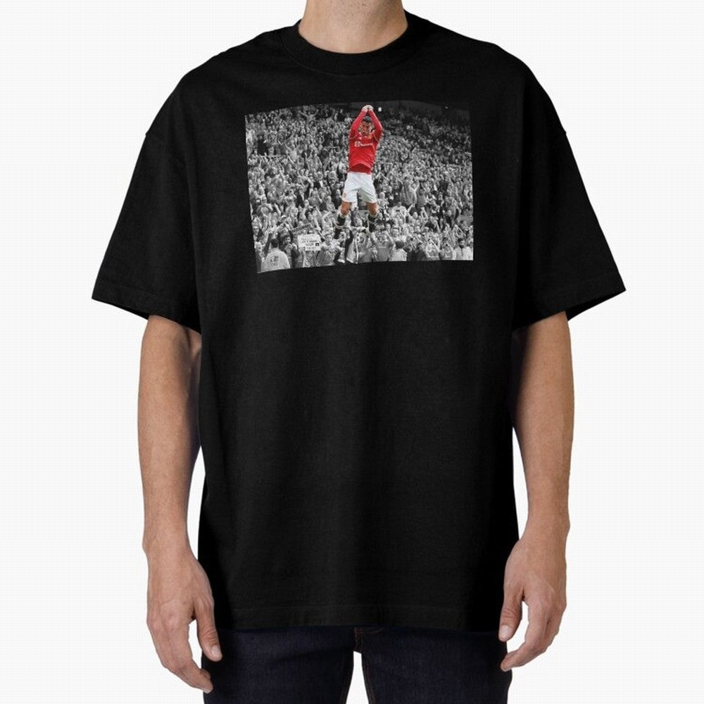 CR7 celebration Oversized T-Shirt Celebrate Unforgettable Nights in Global Football Passion for FIFA World Cup 2026 USA Canada Mexico, Built around Messi, Neymar and Mbappe, England, Soccer Culture, Superstar Moments, National Team Dreams and