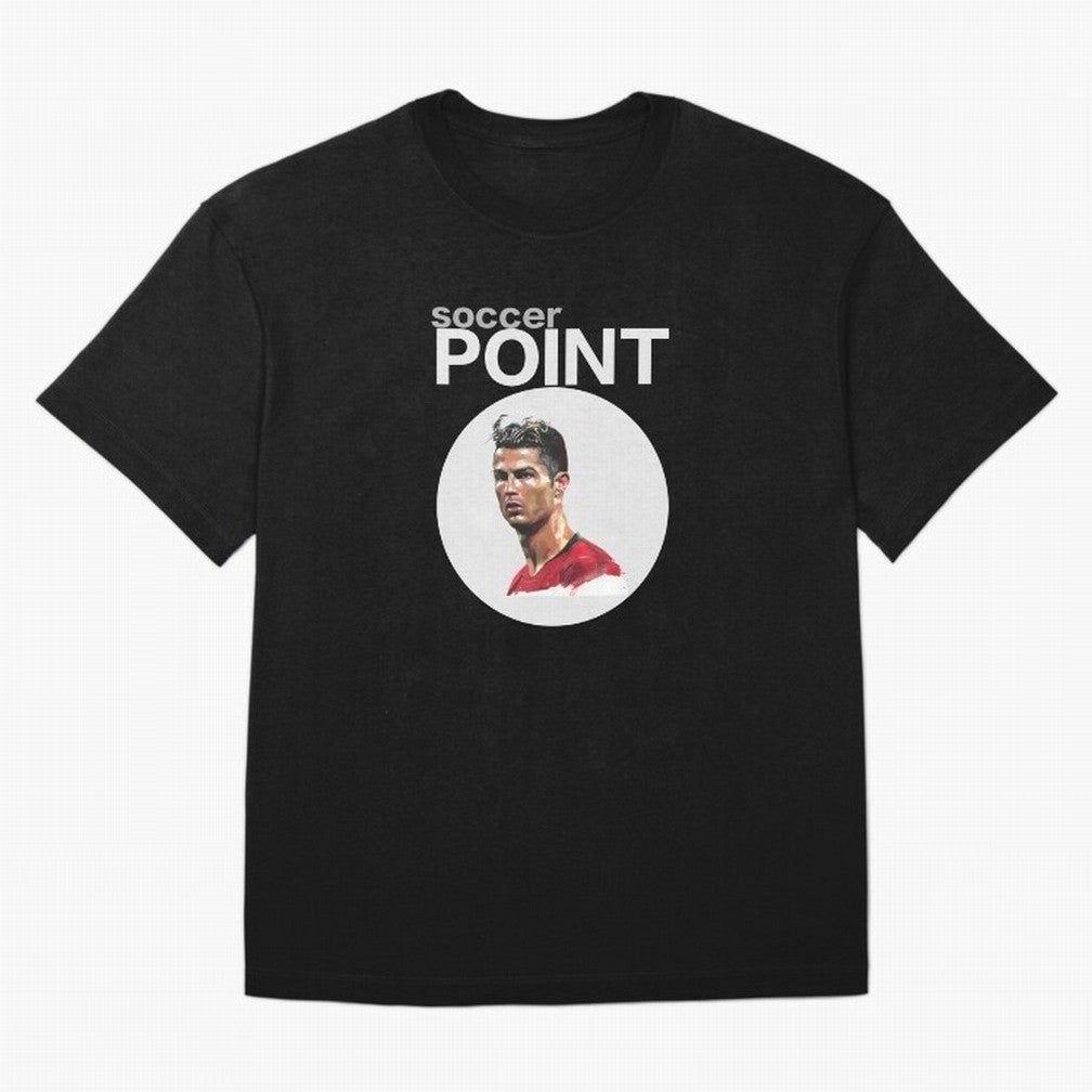 soccer POINT Oversized T-Shirt Treasure Global Football Passion for FIFA World Cup 2026 USA Canada Mexico, Built around Messi, Neymar and Mbappe, Netherlands, Goal Celebration Energy, Supporter Heritage, Football Icons and Worldwide Tournament Joy;