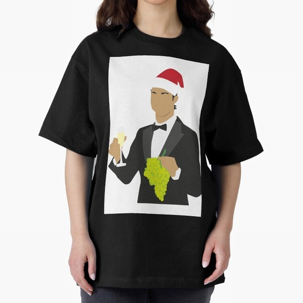 Cristiano Ronaldo enjoing Christmas iPhone Case & Cover| Cr7 gift Oversized T-Shirt Celebrate Fan Favorites in FIFA World Cup 2026 for Fans of CR7 and Messi and England, Bringing Championship Spirit, Famous Goals, Roaring Crowds and International