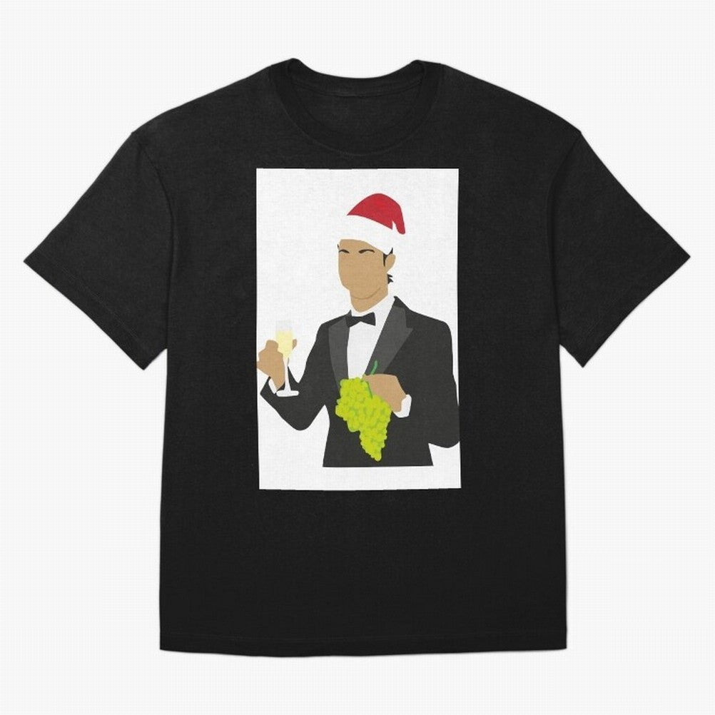Cristiano Ronaldo enjoing Christmas iPhone Case & Cover| Cr7 gift Oversized T-Shirt Celebrate Fan Favorites in FIFA World Cup 2026 for Fans of CR7 and Messi and England, Bringing Championship Spirit, Famous Goals, Roaring Crowds and International