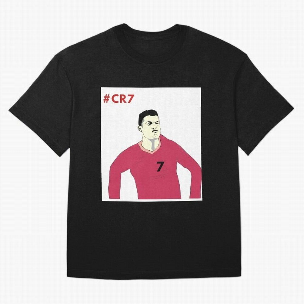 Cristiano ronaldo Oversized T-Shirt Step into Match Day Hype around FIFA World Cup 2026 USA Canada Mexico, Mbappe and Neymar, Spain and Netherlands, Match Day Excitement, Supporter Culture, Golden Goals and Global Football Passion; Ideal for