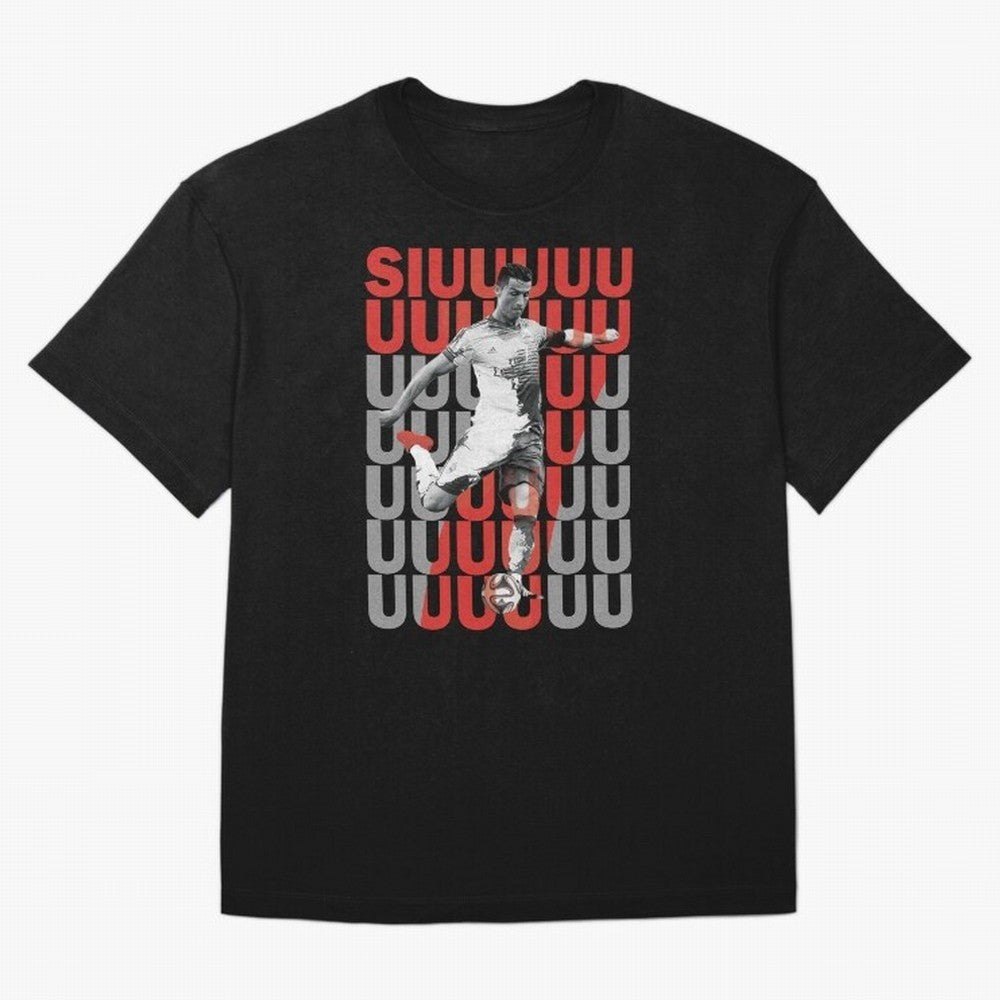 Siuuuuuu Cristiano Ronaldo Oversized T-Shirt Keep Football History Alive during FIFA World Cup 2026 USA Canada Mexico Spirit, Made for Spain, Mbappe, Sports Nostalgia, International Competition, Famous Players and Unforgettable Victories; Ideal for