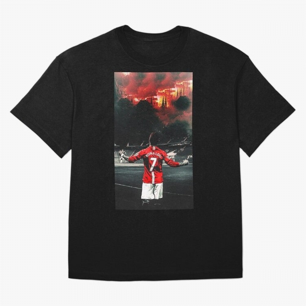 cristiano ronaldo manchester Oversized T-Shirt Feel the Heartbeat of Global Football Passion for FIFA World Cup 2026 USA Canada Mexico, Inspired by Haaland and Mbappe, Portugal, Tournament Hype, Historic Matchups, Family Viewing Parties and Global