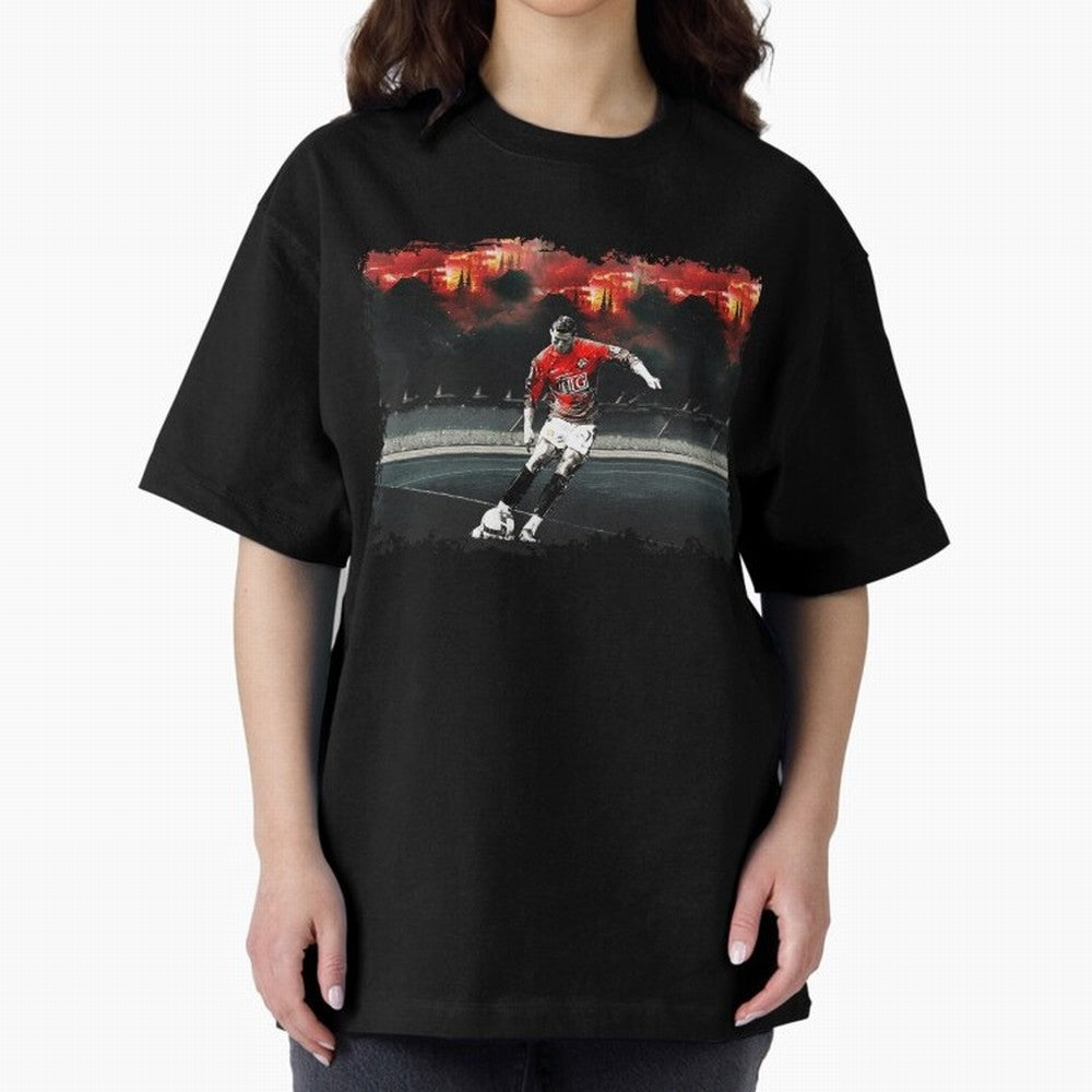 Cristiano Ronaldo 2008 Shoot 8K Oversized T-Shirt Feel the Trophy Chase of the FIFA World Cup 2026 Group Stage Journey through Messi Highlights, Brazil Pride, Game Day Rituals, Football Legends, Country Pride and the Road to the Final; Perfect for