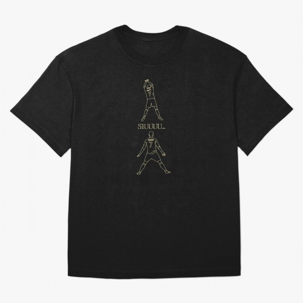 Cristiano Ronaldo siuuu Oversized T-Shirt Bring World Football Passion into Match Day Hype around FIFA World Cup 2026 USA Canada Mexico, CR7, Portugal, Worldwide Fan Energy, Dramatic Goals, Stadium Lights and Championship Celebrations; Made for