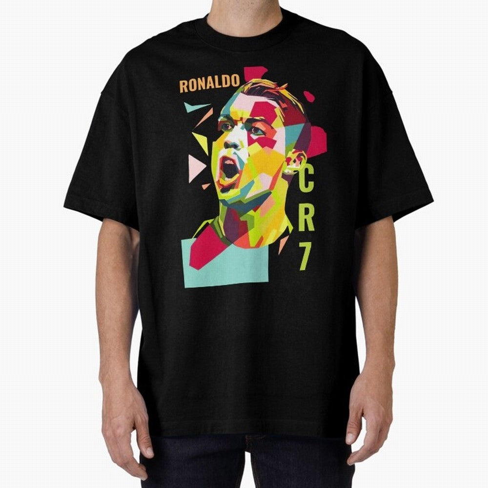 RONALDO CR7 Design Oversized T-Shirt Keep the Legacy of FIFA World Cup 2026 Group Stage Made for Mbappe, Argentina Energy, Worldwide Fan Energy, Dramatic Goals, Stadium Lights and Championship Celebrations; Built for Supporters Chasing Trophy