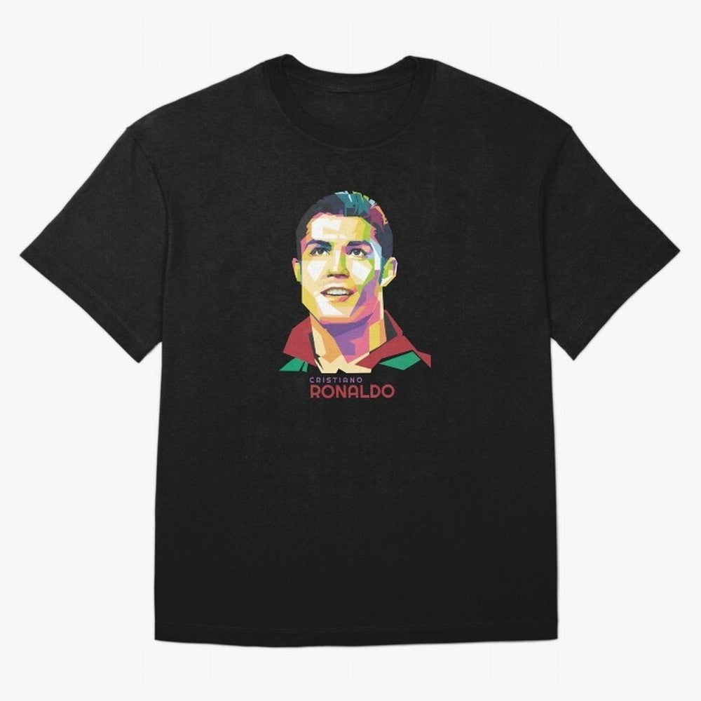 Cristiano Ronaldo Oversized T-Shirt Embrace the FIFA World Cup 2026 Group Stage Journey through Mbappe and Neymar Highlights, Argentina, France and Brazil Pride, Global Supporter Spirit, Legendary Goals, National Colors and Tournament Celebration;