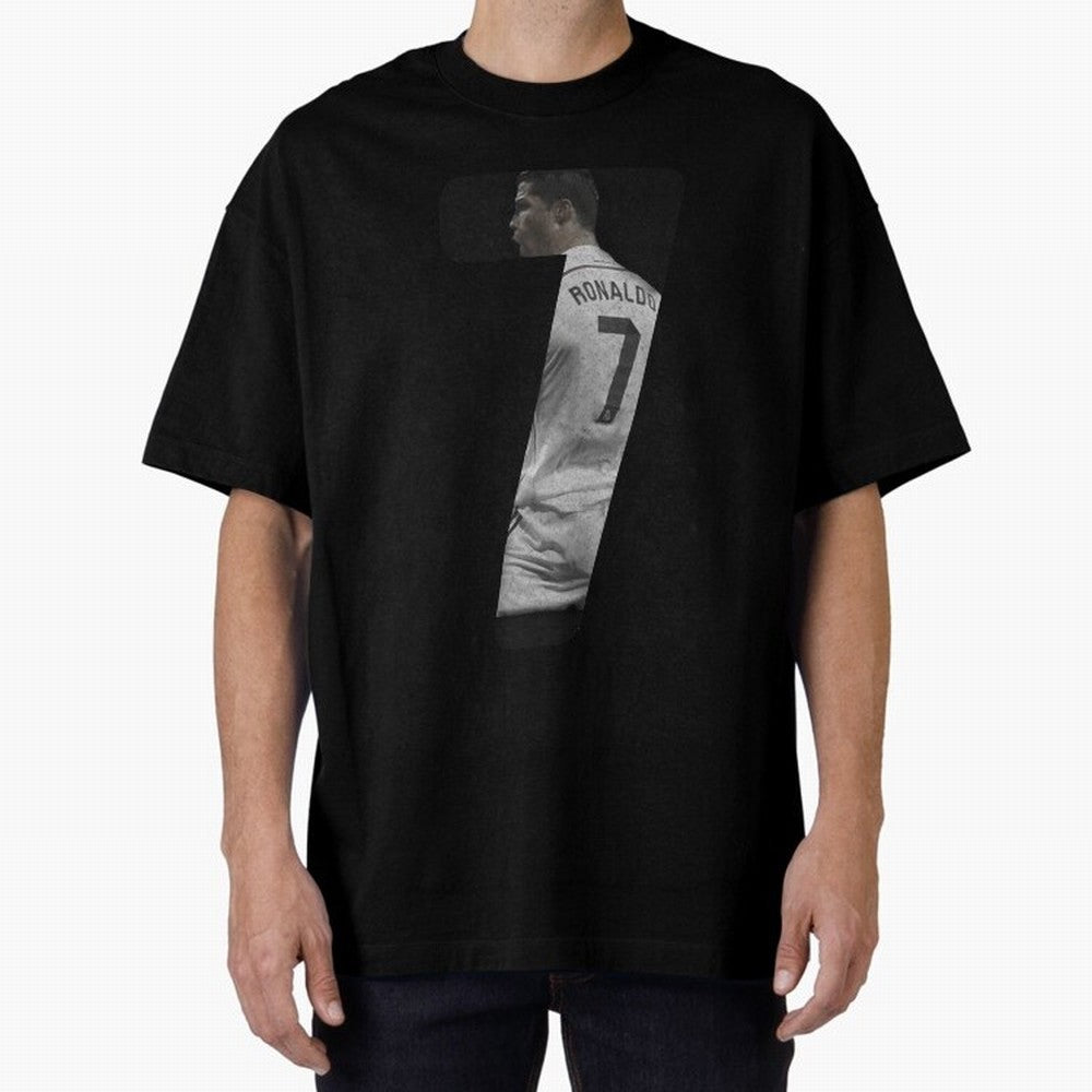 Cristiano Ronaldo shirt number manipulation Oversized T-Shirt Bring a Champion Mindset to Global Football Passion for FIFA World Cup 2026, Connected to Mbappe and Neymar, Brazil, Stadium Memories, Football Loyalty, International Chants and