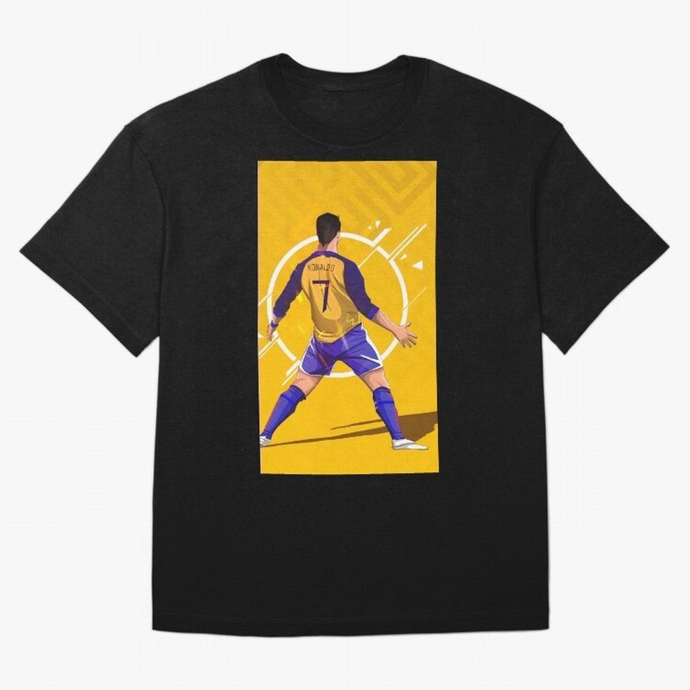 Cristiano Ronaldo Oversized T-Shirt Bring Stadium Energy to FIFA World Cup 2026 for Fans of Haaland and Mbappe and Argentina, Bringing Tournament Hype, Historic Matchups, Family Viewing Parties and Global Sports Pride; Made for Collectors Who Enjoy