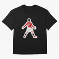Art Cristiano Ronaldo Oversized T-Shirt Turn Up for Global Football Passion for FIFA World Cup 2026 Group Stage, Connected to Neymar, Haaland and Cristiano Ronaldo, France, Soccer Culture, Superstar Moments, National Team Dreams and Competitive