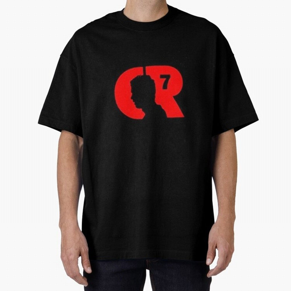 Cristiano Ronaldo CR7 Manchester United Portugal siu siuu siuu siuuu Oversized T-Shirt Represent the FIFA World Cup 2026 Group Stage Journey through Messi, Neymar and Mbappe Highlights, Spain and Netherlands Pride, Worldwide Fan Energy, Dramatic