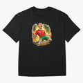 CR7 SIUUU Celebration Cartoon ¨C Legendary Football Goal Celebration Oversized T-Shirt Celebrate Fan Culture around FIFA World Cup 2026 USA Canada Mexico Spirit, Celebrating Argentina, Messi, Championship Spirit, Famous Goals, Roaring Crowds and