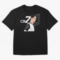 Cristiano Ronaldo 7 Cristiano Ronaldo Cristiano Oversized T-Shirt Show Up for the Glory of FIFA World Cup 2026 Group Stage Spirit, Made for France and Portugal, Messi, Neymar and Mbappe, Championship Spirit, Famous Goals, Roaring Crowds and