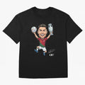 Cristiano Ronaldo Campion Oversized T-Shirt Make Game Day About Global Football Passion for FIFA World Cup 2026, Inspired by Mbappe and Neymar, Germany, Sports Nostalgia, International Competition, Famous Players and Unforgettable Victories; Ideal