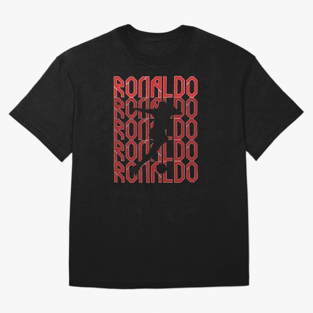 Cristiano Ronaldo Oversized T-Shirt Make Every Match About FIFA World Cup 2026 USA Canada Mexico Spirit, Highlighting France and Portugal, Neymar, Goal Celebration Energy, Supporter Heritage, Football Icons and Worldwide Tournament Joy; Perfect for
