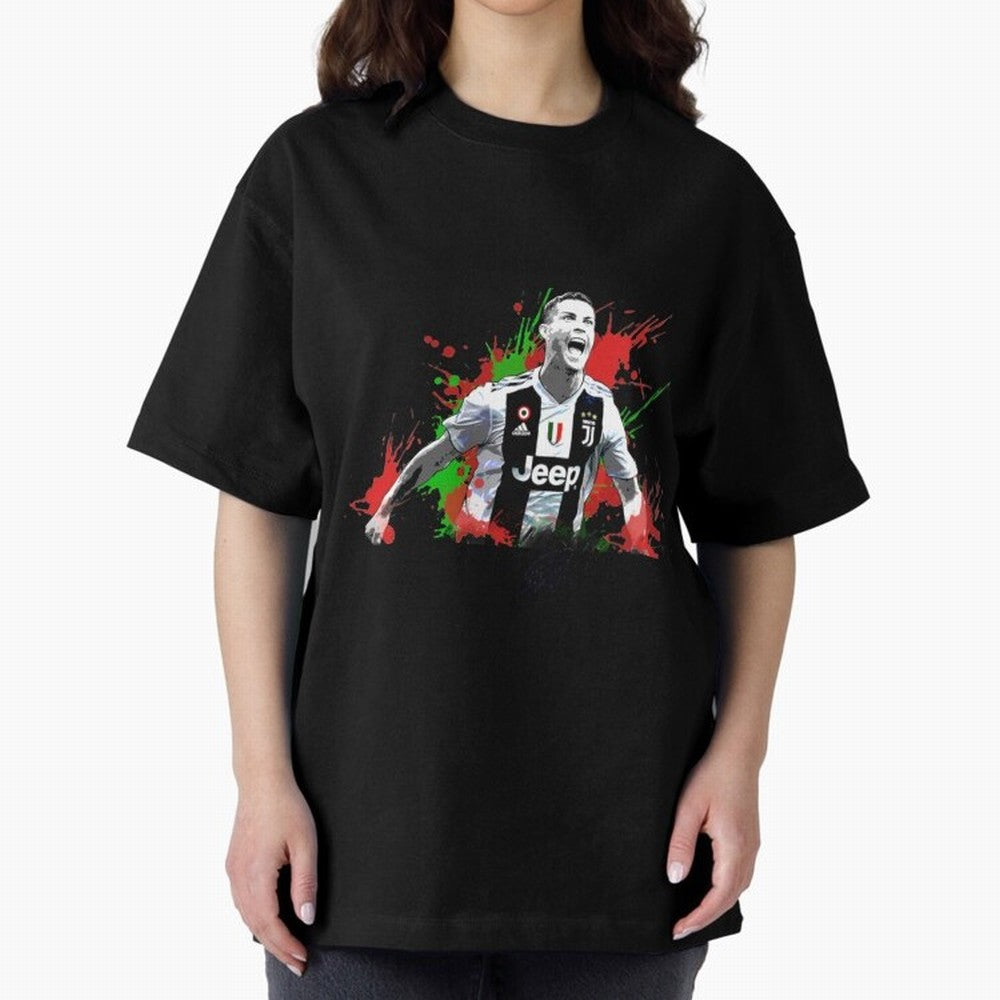Cristiano Ronaldo Cristiano Ronaldo Oversized T-Shirt Carry National Pride through FIFA World Cup 2026 USA Canada Mexico for Fans of CR7 and Brazil, Portugal and Argentina, Bringing Match Day Excitement, Supporter Culture, Golden Goals and Global