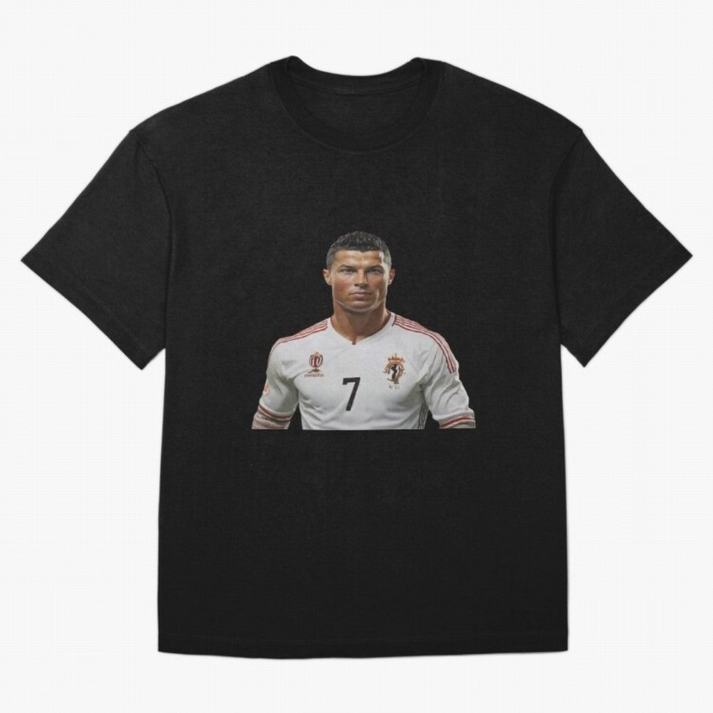 Sticker Ronaldo 2024 Oversized T-Shirt Bring Retro Soccer Energy to Global Football Passion for FIFA World Cup 2026 Group Stage, Inspired by Cristiano Ronaldo, Germany, Vintage Soccer Flavor, Modern Football Stars, National Flags and Final Night