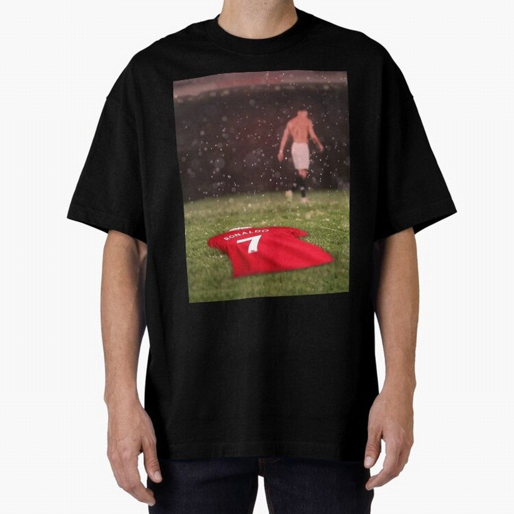 Cristiano Ronaldo Oversized T-Shirt Show Passion for the Stars of FIFA World Cup 2026 for Fans of Neymar and Brazil, Bringing Championship Spirit, Famous Goals, Roaring Crowds and International Football Unity; Great for Supporters Who Love
