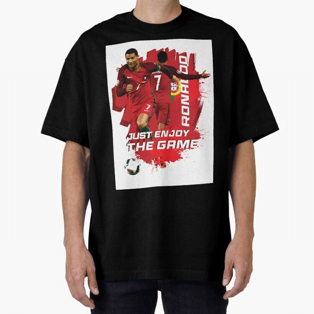 Cristiano Ronaldo Oversized T-Shirt Follow Every Goal of Global Football Passion for FIFA World Cup 2026 Group Stage, with Cristiano Ronaldo, Haaland and CR7, England, Tournament Hype, Historic Matchups, Family Viewing Parties and Global Sports
