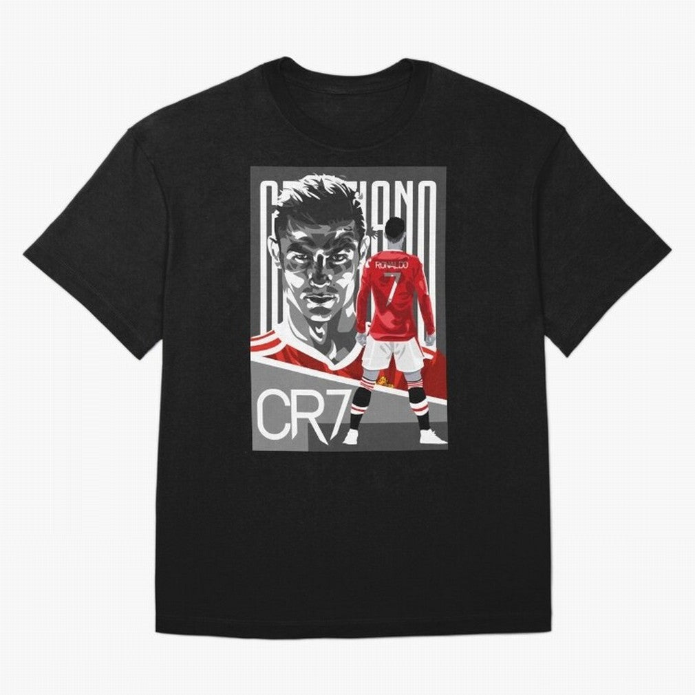 Cristiano Ronaldo in Red Oversized T-Shirt Elevate Match Day Hype around FIFA World Cup 2026, Cristiano Ronaldo, Haaland and CR7, England, France and Netherlands, Stadium Chants, National Pride, Trophy Dreams and Unforgettable Football Memories;