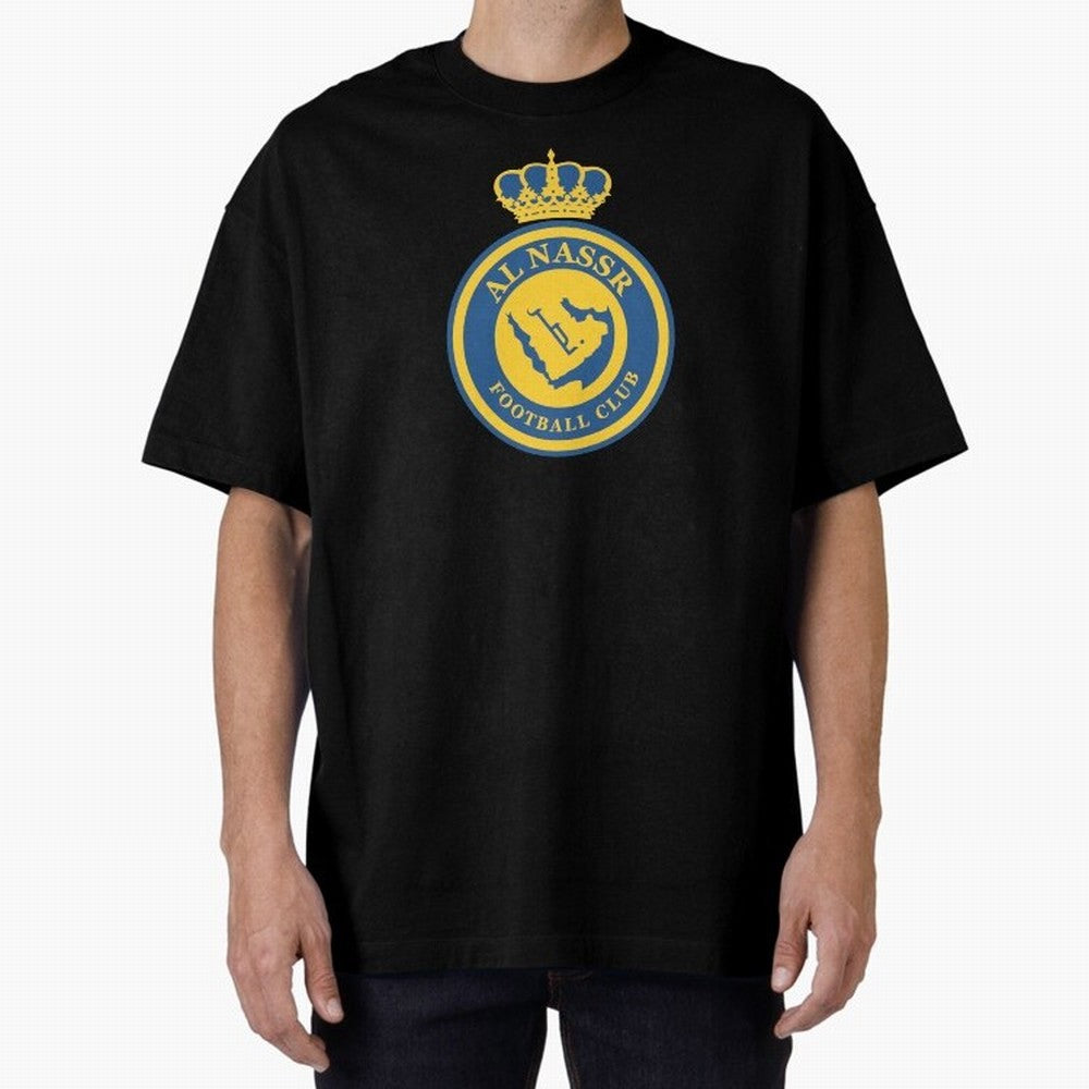 Al-Nassr Football Club - Oversized T-Shirt Bring International Match Energy to the FIFA World Cup 2026 Journey through Cristiano Ronaldo Highlights, Spain and Netherlands Pride, Supporter Pride, Iconic Celebrations, Legendary Names and Global Match