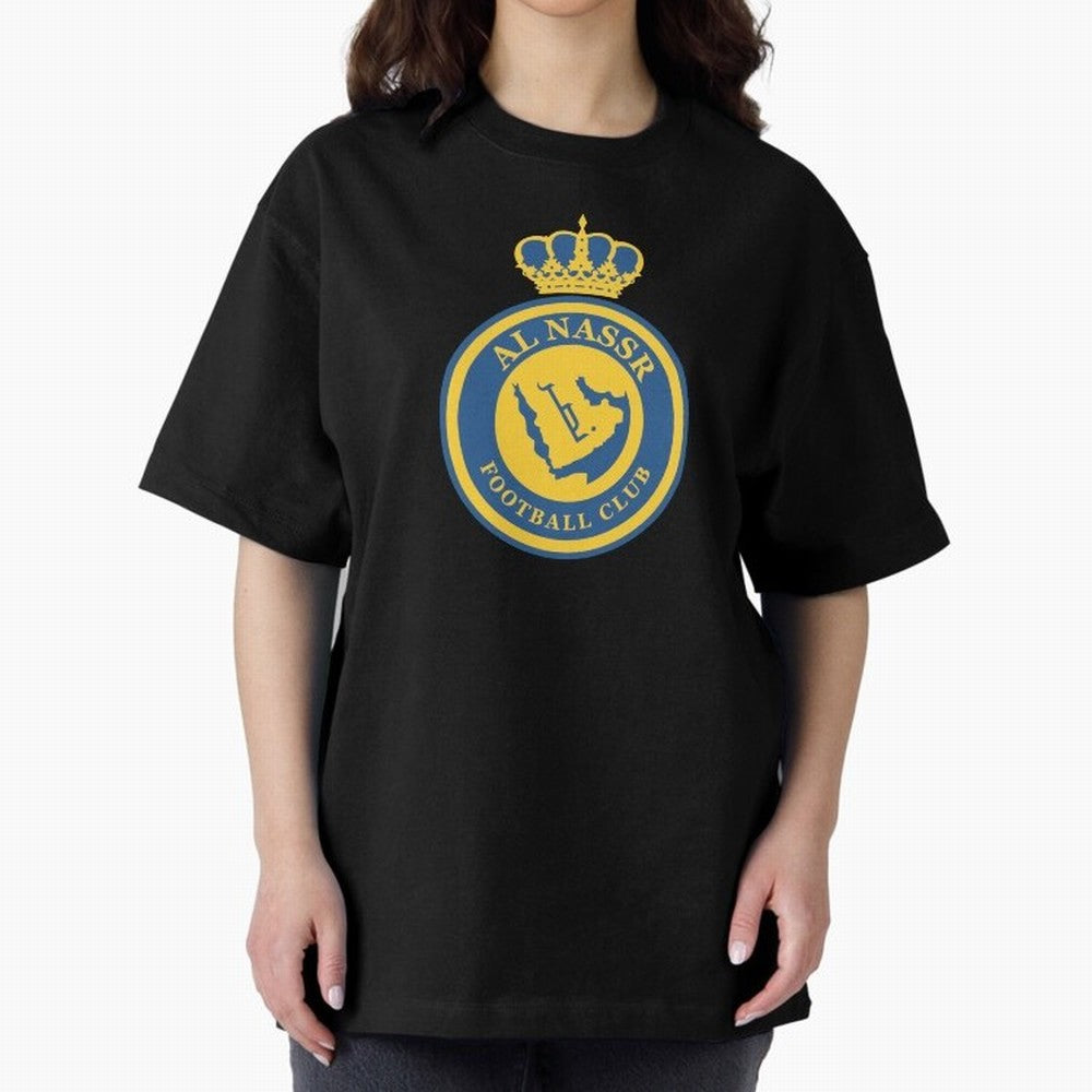 Al-Nassr Football Club - Oversized T-Shirt Bring International Match Energy to the FIFA World Cup 2026 Journey through Cristiano Ronaldo Highlights, Spain and Netherlands Pride, Supporter Pride, Iconic Celebrations, Legendary Names and Global Match
