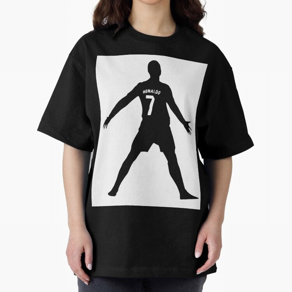 Cristiano Ronaldo #7108 Oversized T-Shirt Carry the Colors and Pride of FIFA World Cup 2026 Group Stage for Fans of Messi and Brazil, Bringing Football History, Final Match Energy, Crowd Noise and Once in a Lifetime Moments; Created for Match Day