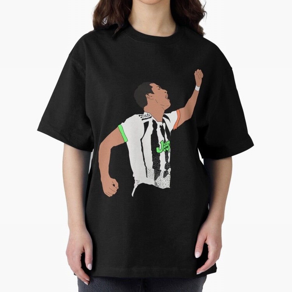 Cristiano Ronaldo Cristiano Ronaldo Juve Oversized T-Shirt Build FIFA World Cup 2026 USA Canada Mexico Spirit, Connected to Spain, Messi and Cristiano Ronaldo, Football Passion, Legendary Performances, Festival Vibes and Supporter Community;