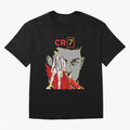 Cristiano Ronaldo Cristiano Ronaldo cr7 Oversized T-Shirt Bring Global Tournament Vibes to Match Day Hype around FIFA World Cup 2026 USA Canada Mexico, Mbappe and Neymar, Portugal, Spain and Germany, Fan Favorite Moments, National Team Passion, Big