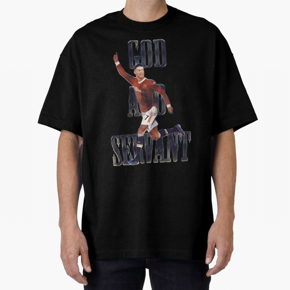 cristiano ronaldo paint art Oversized T-Shirt Bring World Football Passion into FIFA World Cup 2026 USA Canada Mexico Spirit, Inspired by France, Messi, Championship Spirit, Famous Goals, Roaring Crowds and International Football Unity; Ideal for
