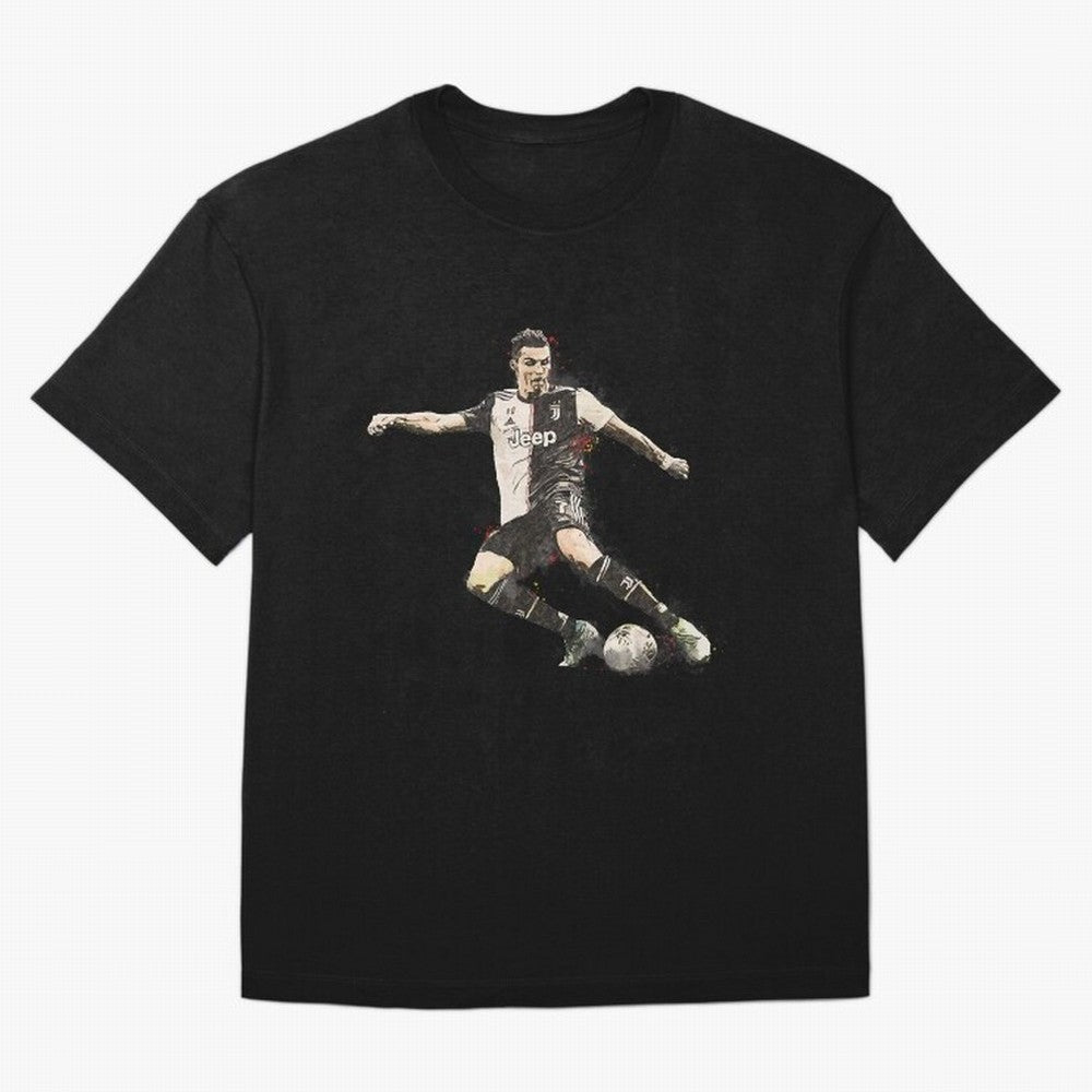 Cristiano Ronaldo Oversized T-Shirt Bring FIFA World Cup 2026 Group Stage for Fans of Messi and Argentina, France and Brazil, Bringing Championship Spirit, Famous Goals, Roaring Crowds and International Football Unity; Ideal for Fans Who Follow