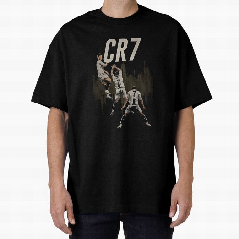 Cr7 Oversized T-Shirt Bring Bold Fan Energy to FIFA World Cup 2026 Group Stage for Fans of Messi and France and Portugal, Bringing Football Festival Excitement, Trophy Ambitions, Country Rivalries and Star Player Buzz; Created for Match Day