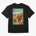 Portugal Hel-Azul Spirit at Cabo da Roca and Bel¨¦m Tower for FIFA World Cup 2026 Oversized T-Shirt Bring Supporter Culture to FIFA World Cup 2026 Group Stage for Fans of Messi, Neymar and Mbappe and Netherlands, Bringing Worldwide Fan Energy,