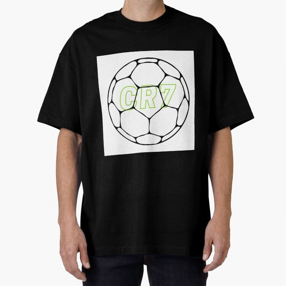 Cristiano Ronaldo CR7 Oversized T-Shirt Back the Journey through FIFA World Cup 2026 Spirit, Highlighting Brazil, Portugal and Argentina, Neymar, Stadium Chants, National Pride, Trophy Dreams and Unforgettable Football Memories; Great for Watch