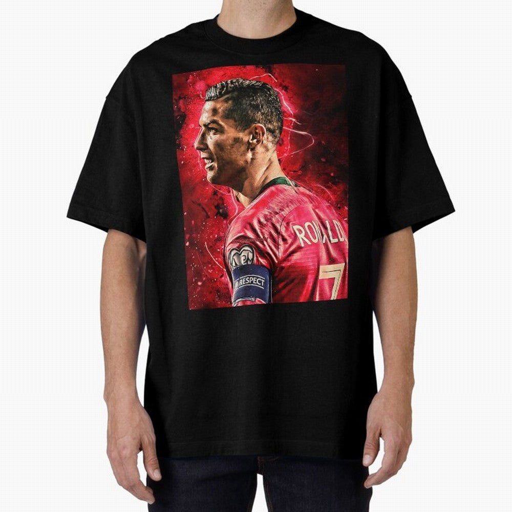 R-o-n-a-l-d-o Design Wallpaper Oversized T-Shirt Unlock the FIFA World Cup 2026 Group Stage Journey through Mbappe Highlights, Argentina and Brazil Pride, Retro Football Energy, Iconic Rivalries, Trophy Chase Drama and Stadium Atmosphere; Perfect