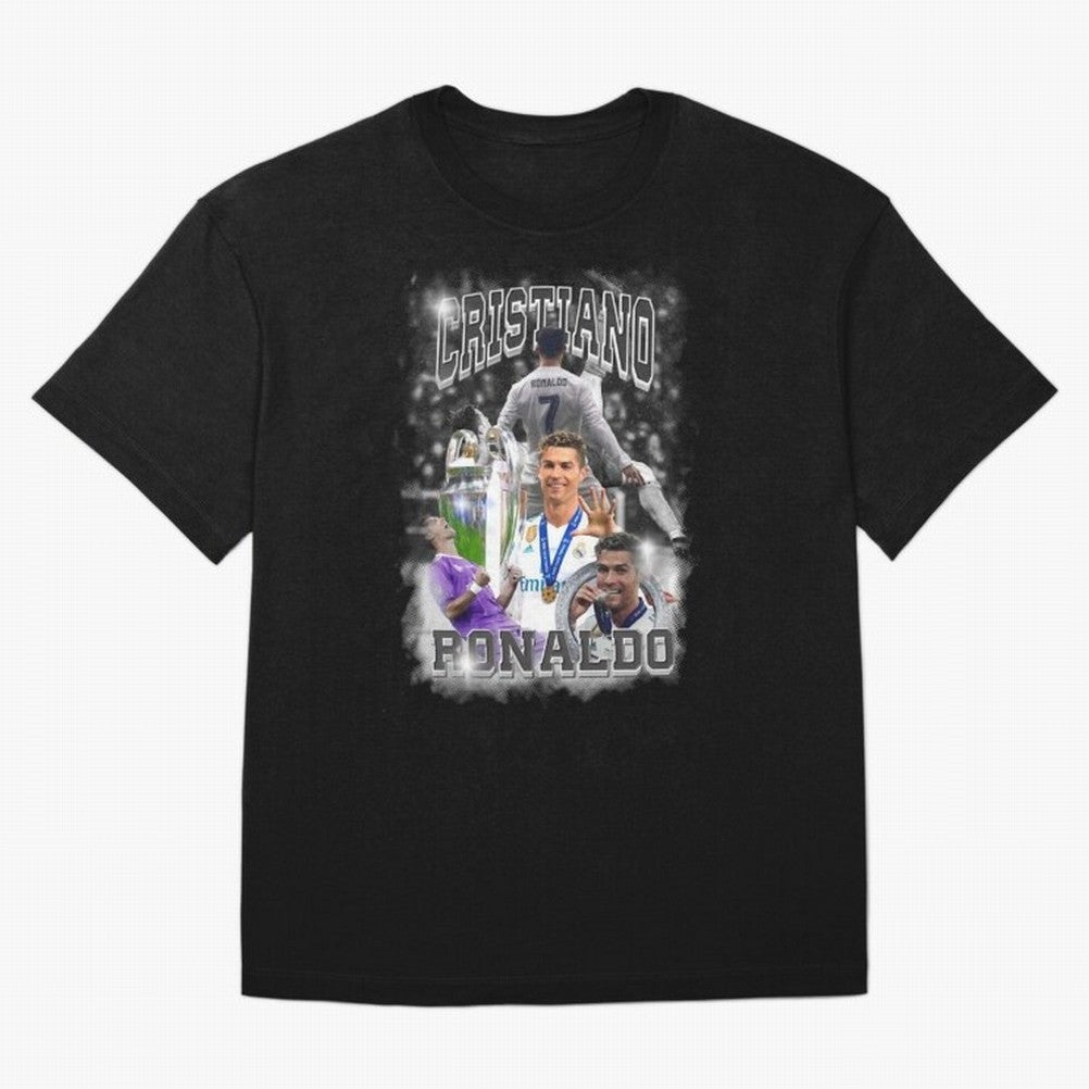Cristiano Ronaldo Oversized T-Shirt Bring International Match Energy to Global Football Passion for FIFA World Cup 2026, Celebrating Neymar, Haaland and Cristiano Ronaldo, Netherlands, Supporter Pride, Iconic Celebrations, Legendary Names and