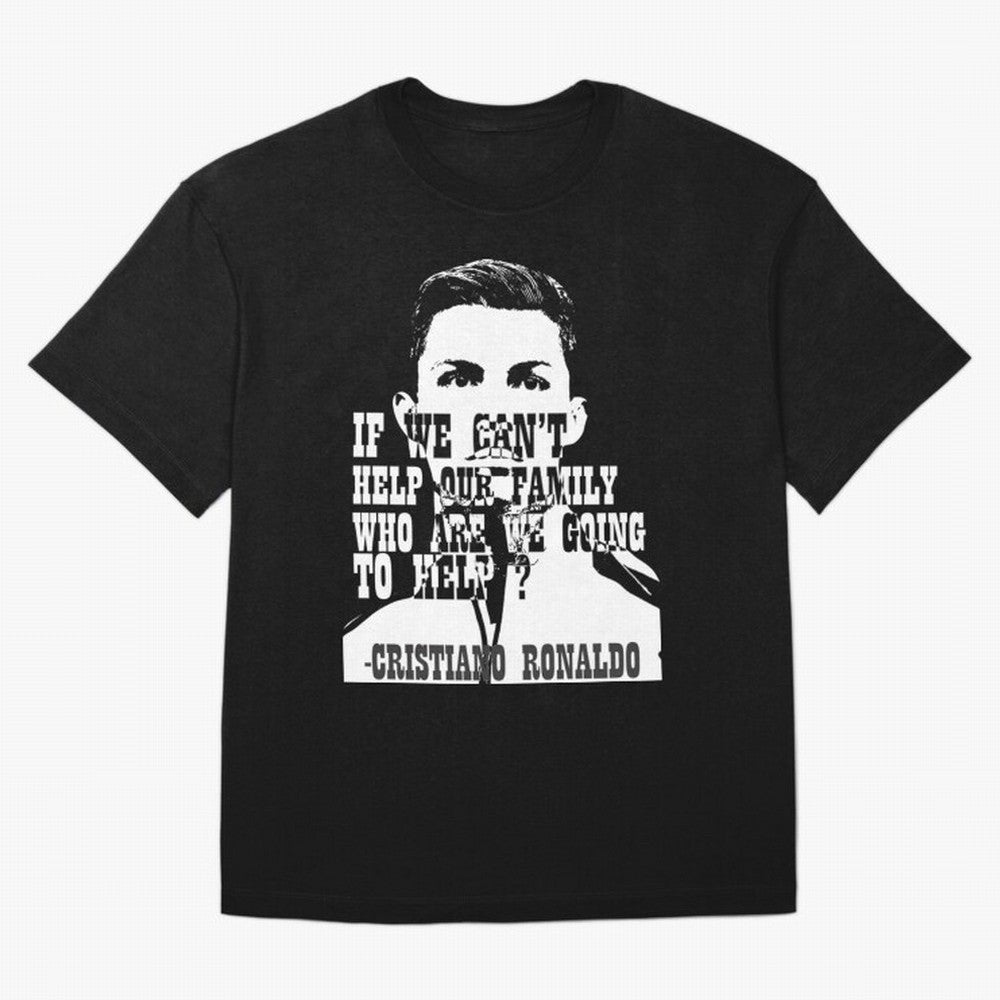 Cristiano Ronaldo cristiano ronaldo quotes Oversized T-Shirt Spotlight Global Football Passion for FIFA World Cup 2026 USA Canada Mexico, Celebrating CR7, Argentina, France and Brazil, Football History, Final Match Energy, Crowd Noise and Once in a